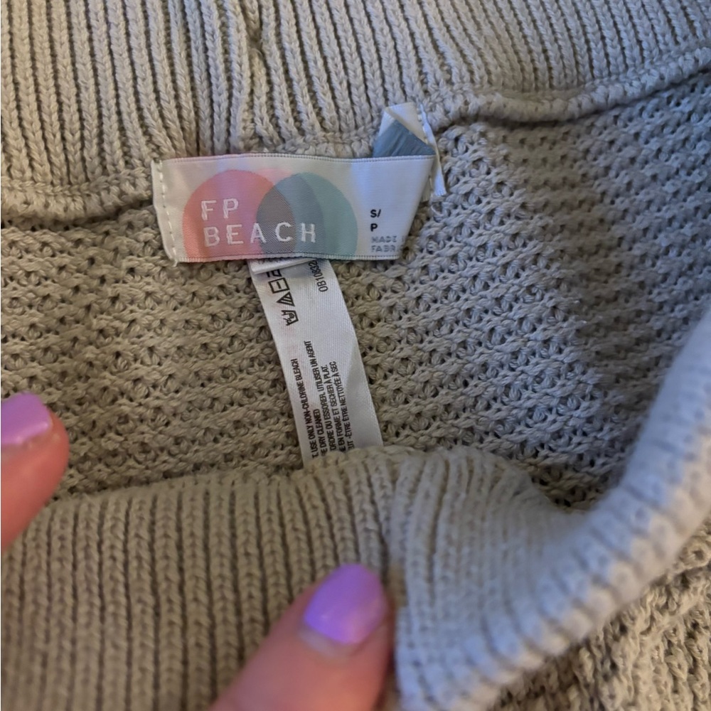 Cozy Sage Waffle Knit Lounge Set Hailee Sweater Set - Picture 11 of 12